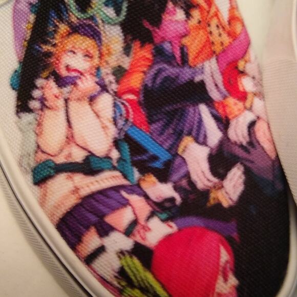My Hero Academia women's Size 7 loafers. Funky and Colorful - Picture 3 of 7